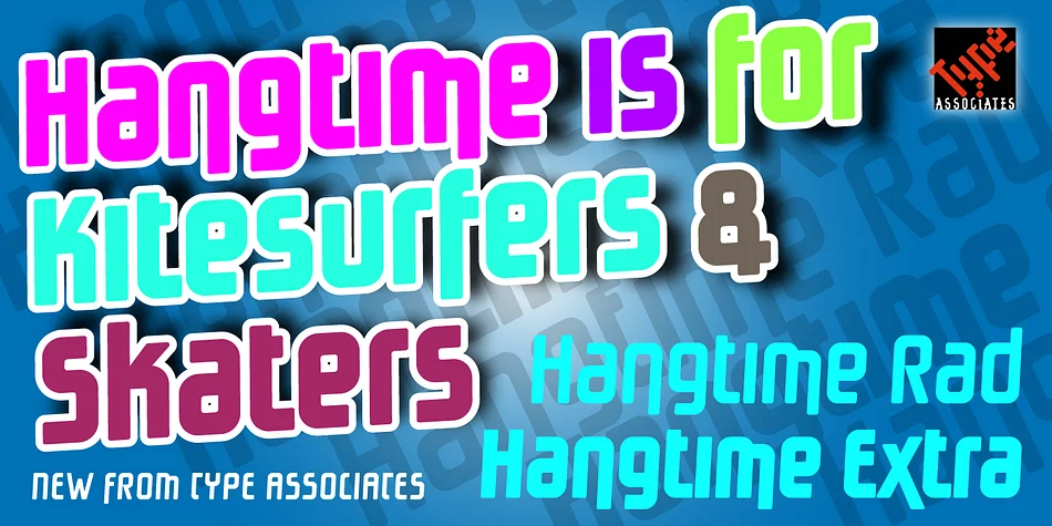 Hangtime by Type Associates — Display Font — thumbnail 3
