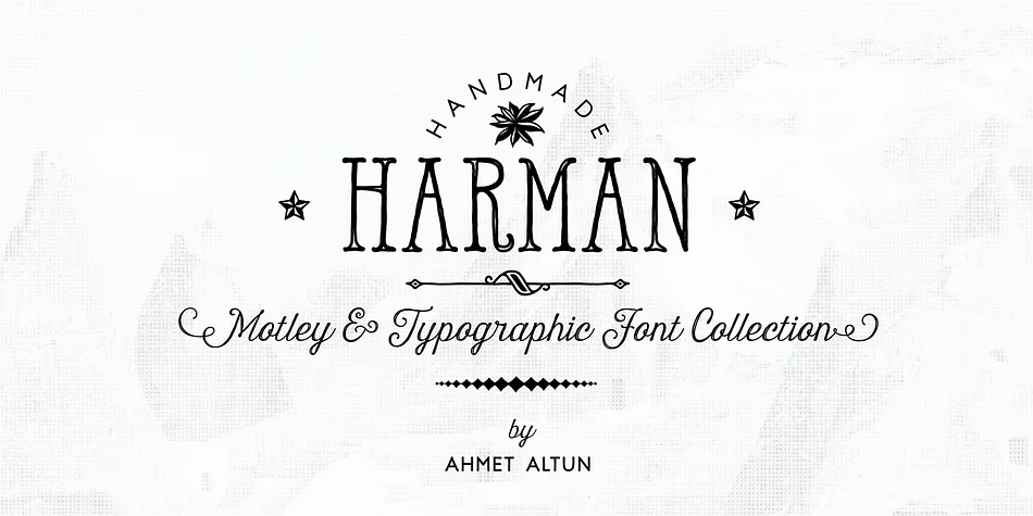 HARMAN by Ahmet Altun — Decorative Font