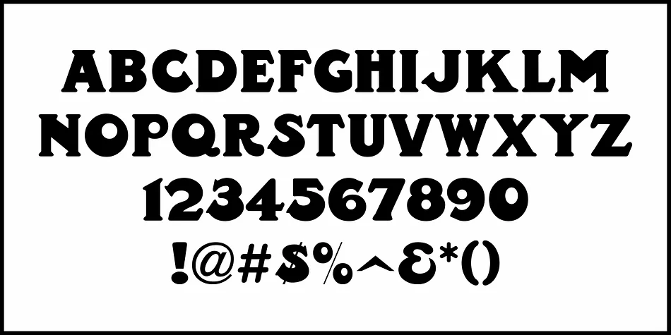 HEADLINE NOUVEAU JNL by Jeff Levine Fonts — Decorative Font — thumbnail 3
