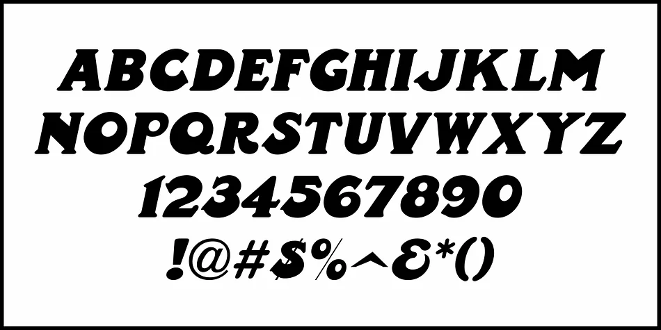 HEADLINE NOUVEAU JNL by Jeff Levine Fonts — Decorative Font — thumbnail 5