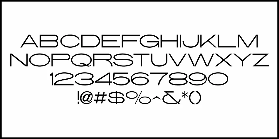 HEADLINE SANS WIDE JNL by Jeff Levine Fonts — Display Font — thumbnail 3