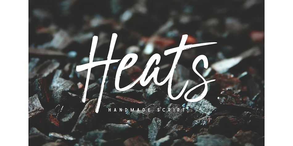Heats by Angga Mahardika — Script Handwritten Font