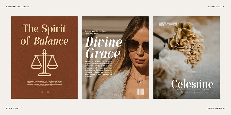 Hecate Display by roomspace — Display Font — thumbnail 8