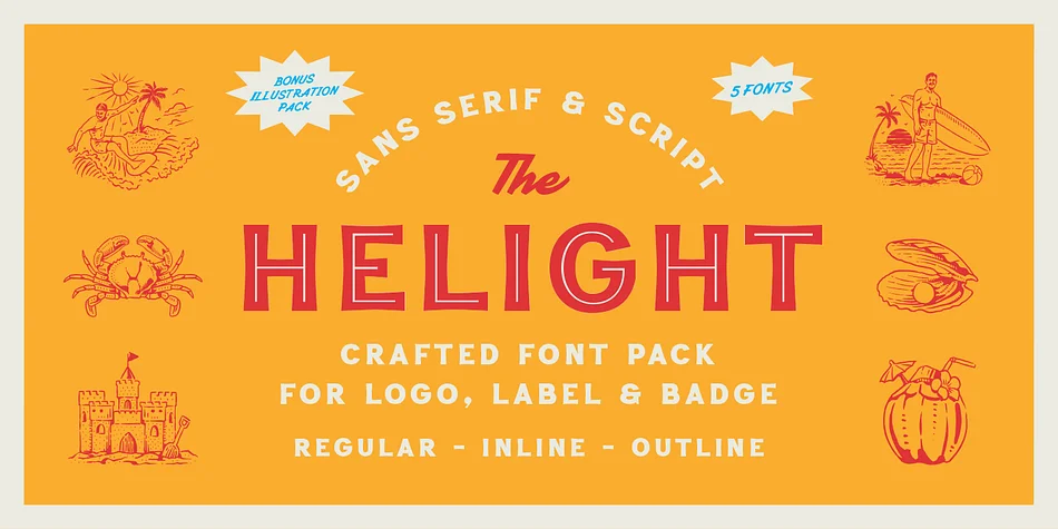 HELIGHT by Edignwn Type — Dingbats Font