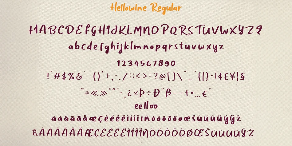 Hellowine by Craft Supply Co. — Script Handwritten Font — thumbnail 5