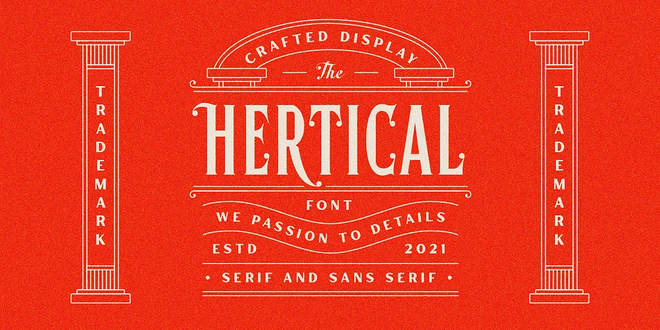 Hertical by Edignwn Type — Display Font