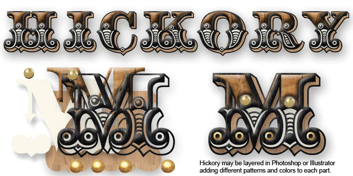 Hickory by FontMesa — Decorative Font