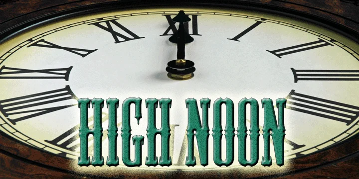 High Noon by FontMesa — Decorative Font