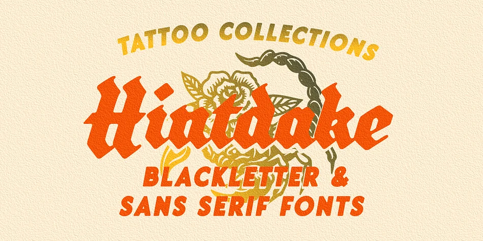 Hintdake by Edignwn Type — Blackletter Font