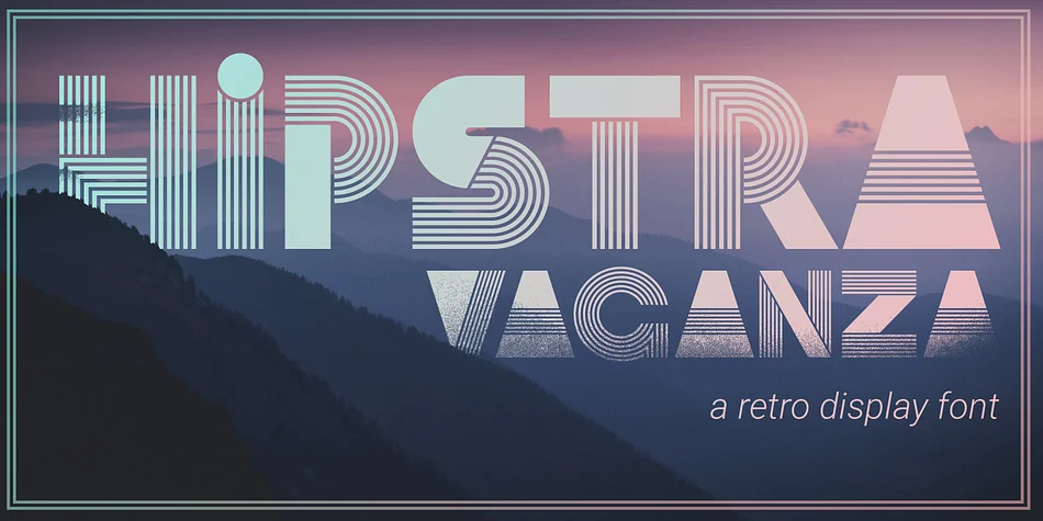 Hipstravaganza by tudy1311 — Display Font