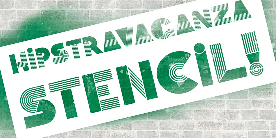 Hipstravaganza by tudy1311 — Display Font — thumbnail 2