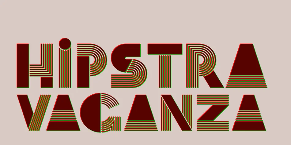 Hipstravaganza by tudy1311 — Display Font — thumbnail 8