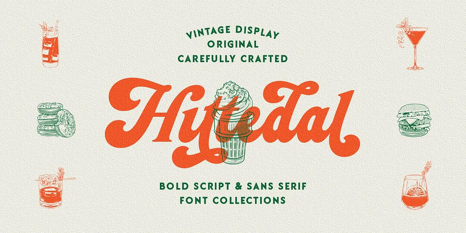 Hittedal by Edignwn Type — Script Handwritten Font