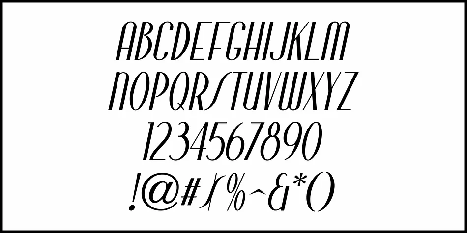 Hollywood Glamour JNL by Jeff Levine Fonts — Decorative Font — thumbnail 5