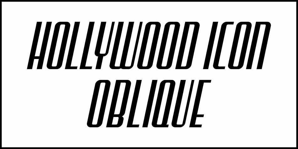Hollywood Icon JNL by Jeff Levine Fonts — Display Font — thumbnail 4