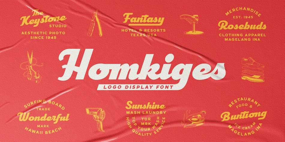 Homkiges by Edignwn Type — Dingbats Font