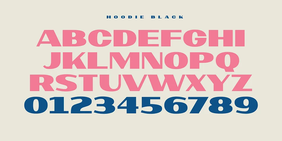 Hoodie by TypeUnion — Display Font — thumbnail 8