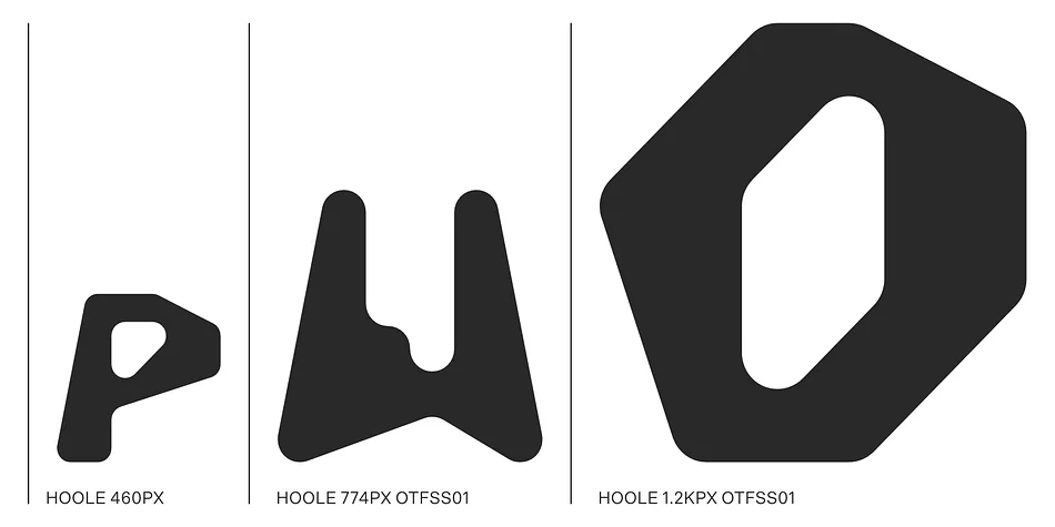 HOOLE by Rudolf Horaczek — Display Font — thumbnail 3