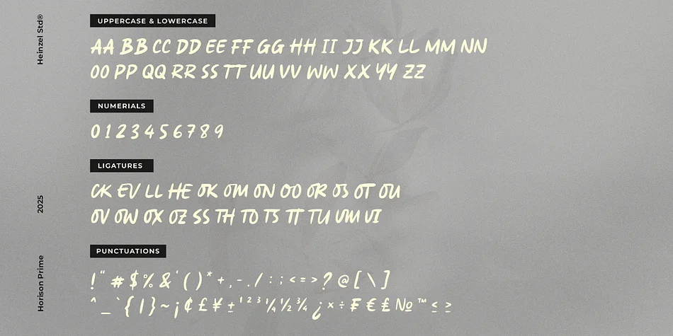 HORISON PRIME by Heinzel Std — Display Font — thumbnail 4