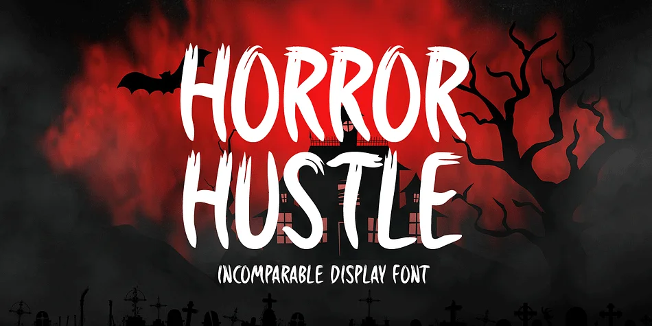 HORROR HUSTLE by Seemly Fonts โ Display Font