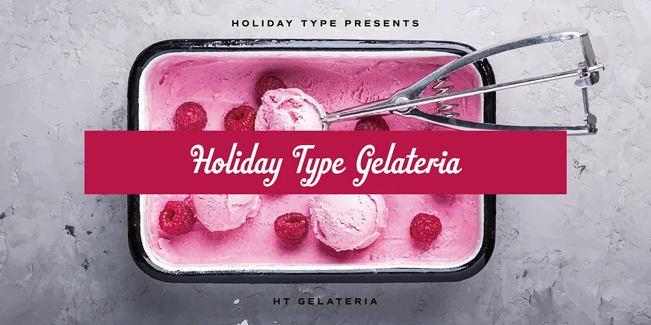 HT Gelateria by Dharma Type — Script Handwritten Font