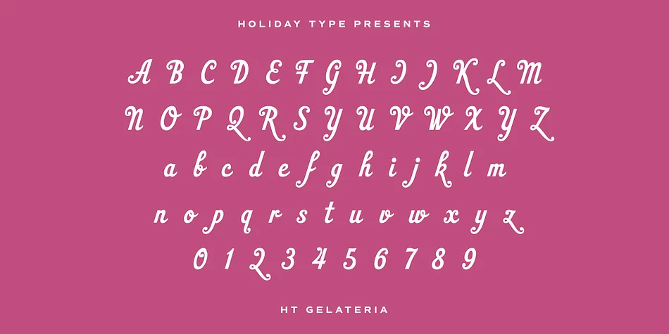 HT Gelateria by Dharma Type — Script Handwritten Font — thumbnail 2