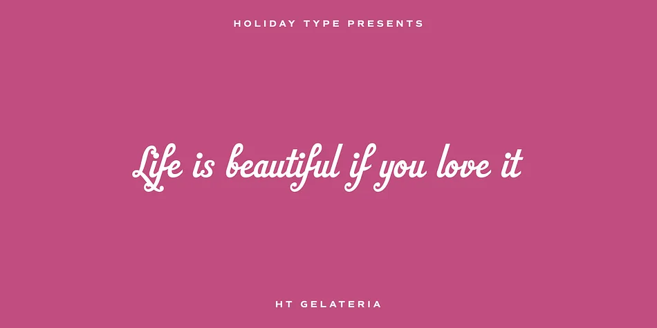 HT Gelateria by Dharma Type — Script Handwritten Font — thumbnail 4