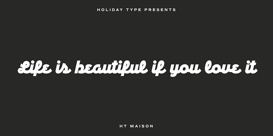 HT Maison by Dharma Type — Script Handwritten Font — thumbnail 4