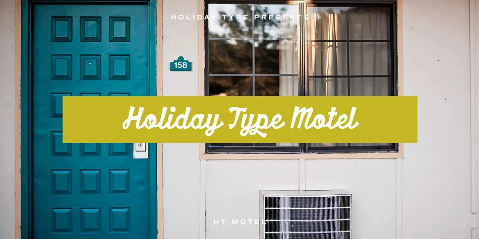 HT Motel by Dharma Type — Script Handwritten Font