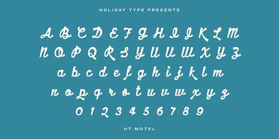 HT Motel by Dharma Type — Script Handwritten Font — thumbnail 2
