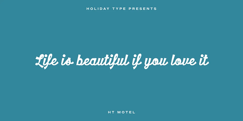 HT Motel by Dharma Type — Script Handwritten Font — thumbnail 4