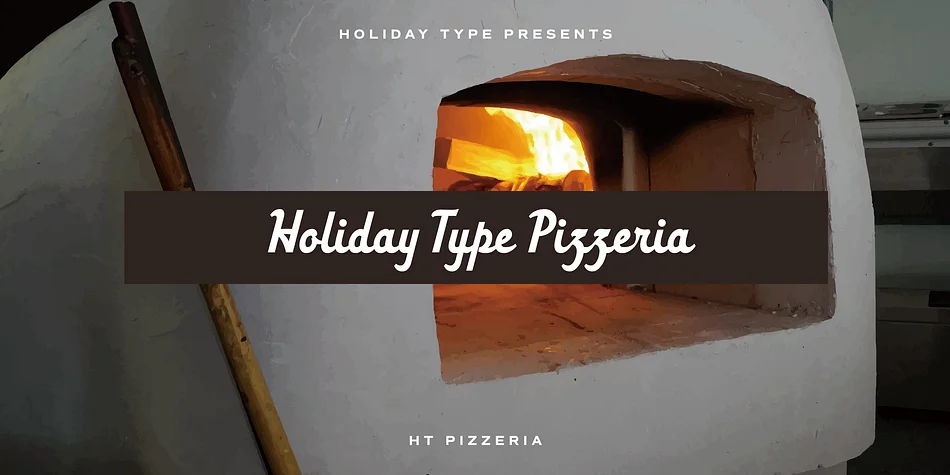 HT Pizzeria by Dharma Type — Script Handwritten Font