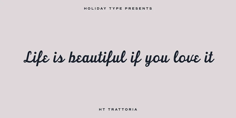 HT Trattoria by Dharma Type — Script Handwritten Font — thumbnail 4