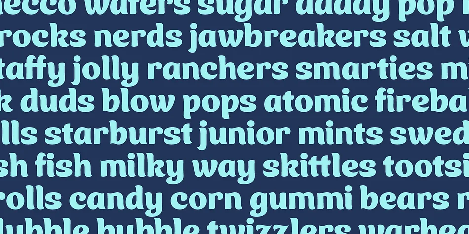 Ice Cream by Positype — Display Font — thumbnail 5