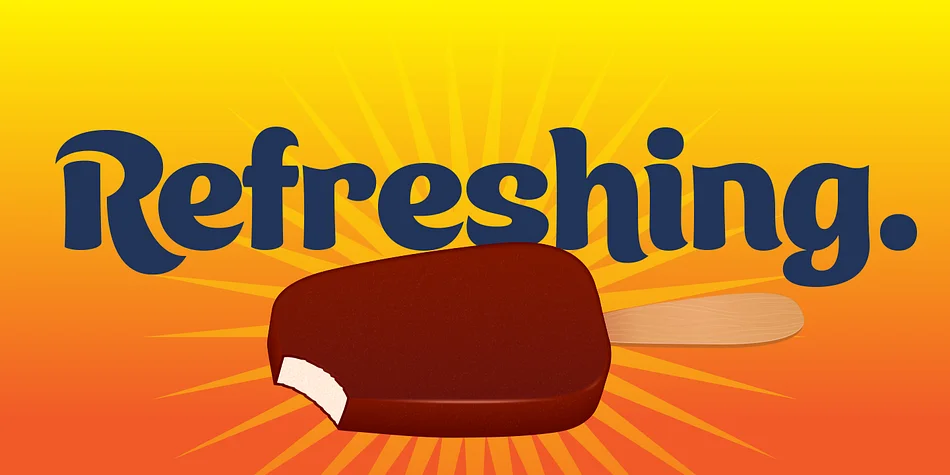 Ice Cream by Positype — Display Font — thumbnail 6