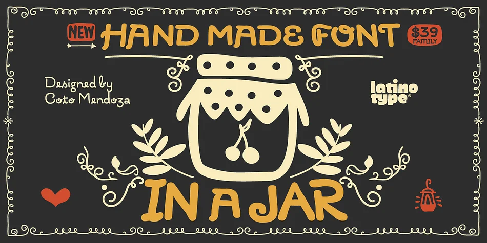 In a Jar by Latinotype — Dingbats Font
