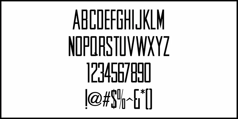 INFORMATIONAL SANS JNL by Jeff Levine Fonts — Display Font — thumbnail 3