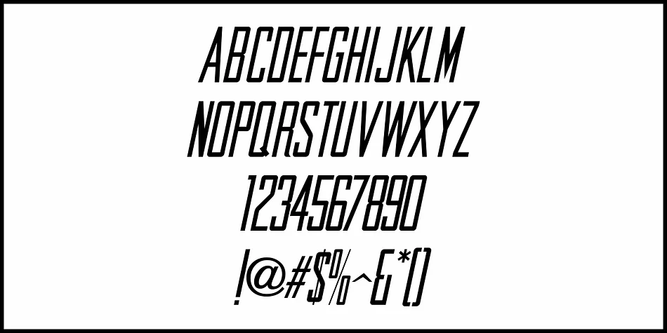 INFORMATIONAL SANS JNL by Jeff Levine Fonts — Display Font — thumbnail 5