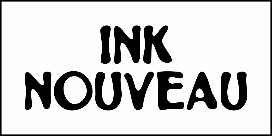 INK NOUVEAU JNL by Jeff Levine Fonts — Decorative Font — thumbnail 2