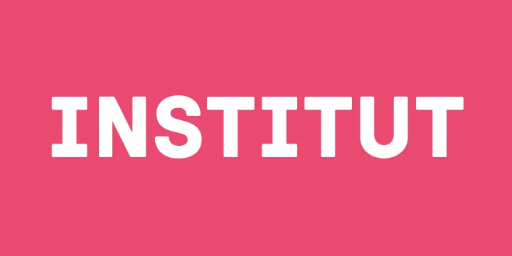 INSTITUT by Brownfox β Display Font