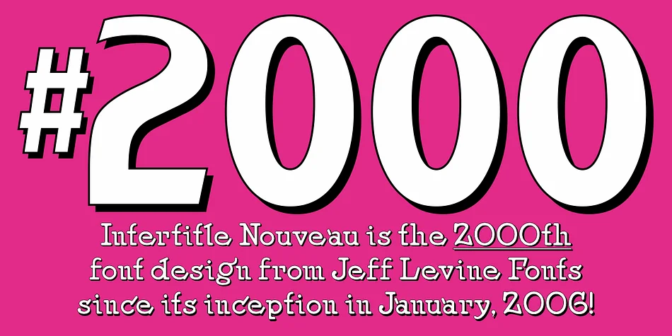 Intertitle Nouveau JNL by Jeff Levine Fonts — Decorative Font — thumbnail 2