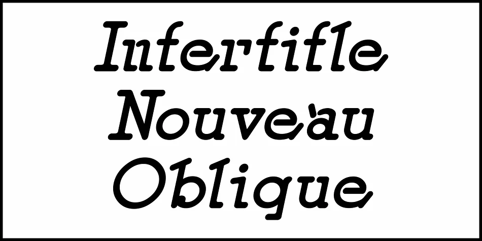 Intertitle Nouveau JNL by Jeff Levine Fonts — Decorative Font — thumbnail 5