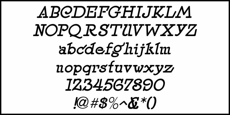 Intertitle Nouveau JNL by Jeff Levine Fonts — Decorative Font — thumbnail 6