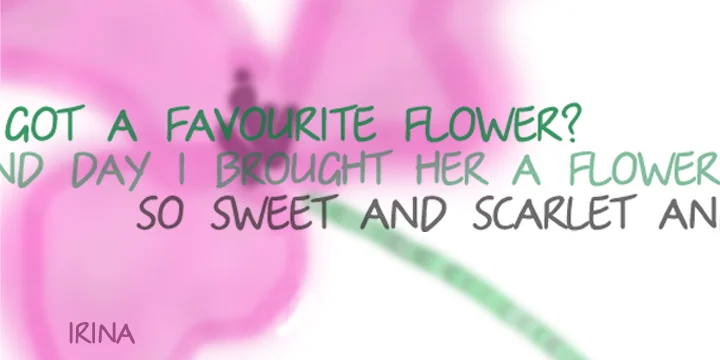 IRINA by ParaType — Decorative Font — thumbnail 2