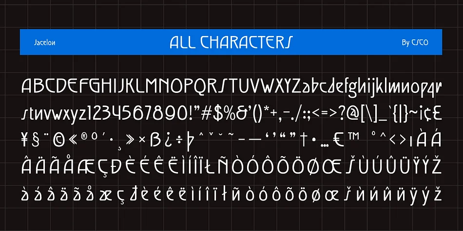Jacelon by Craft Supply Co. — Display Font — thumbnail 6