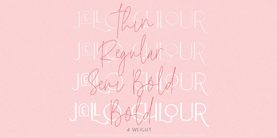 Jello Chlour by Jolicia Type — Display Font — thumbnail 6