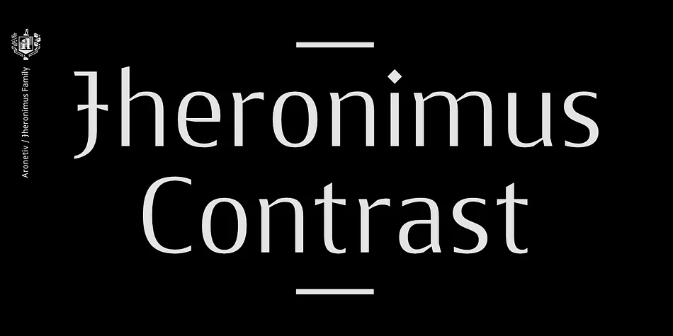 Jheronimus by Aronetiv — Display Font — thumbnail 5
