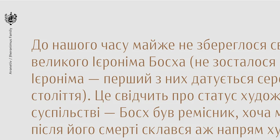 Jheronimus by Aronetiv — Display Font — thumbnail 6