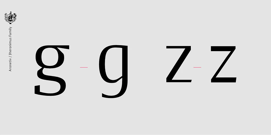 Jheronimus by Aronetiv — Display Font — thumbnail 8