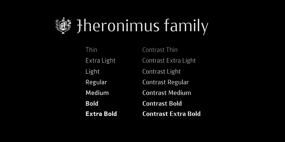 Jheronimus by Aronetiv — Display Font — thumbnail 9